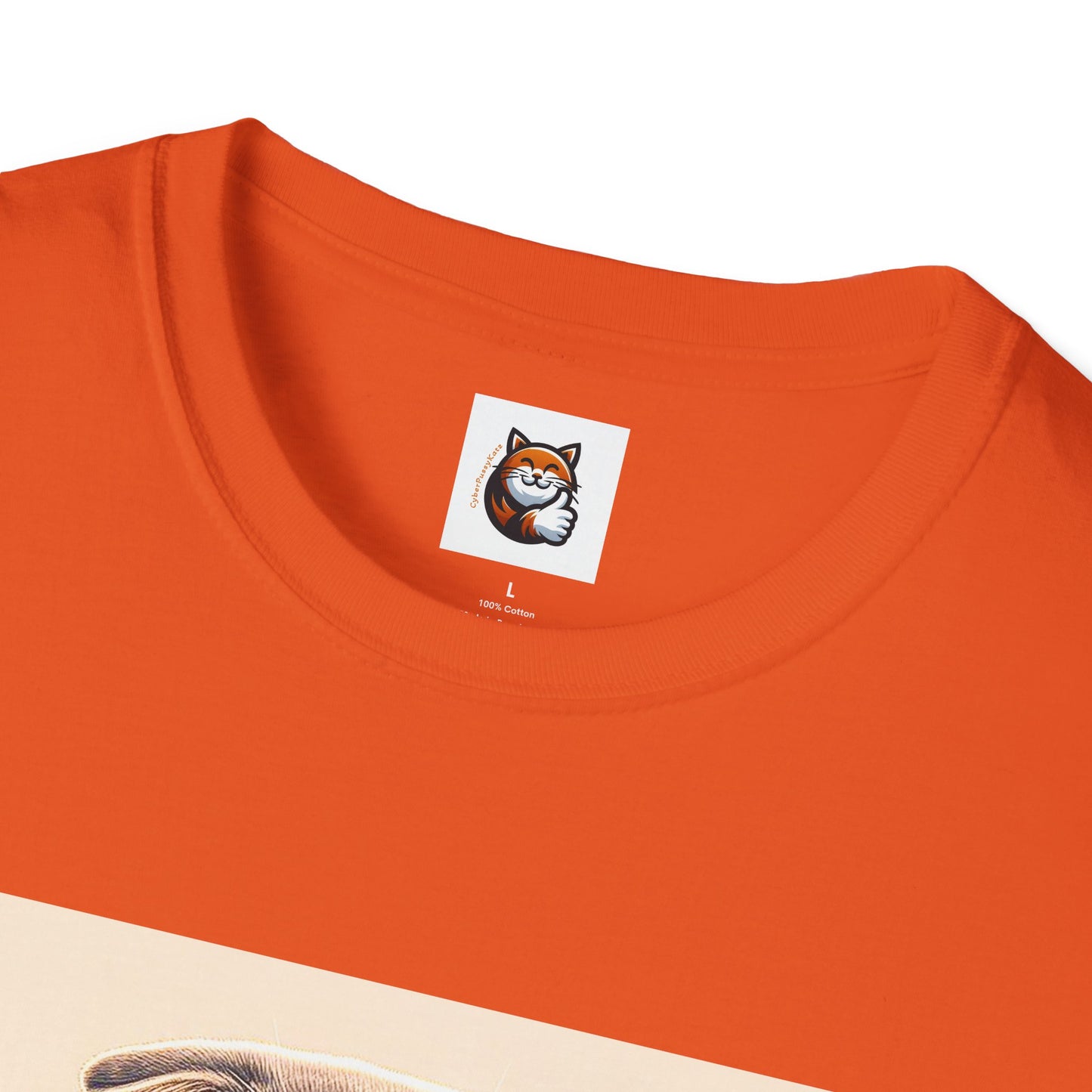 Scottish Fold Cat suit and tie  T-Shirt
