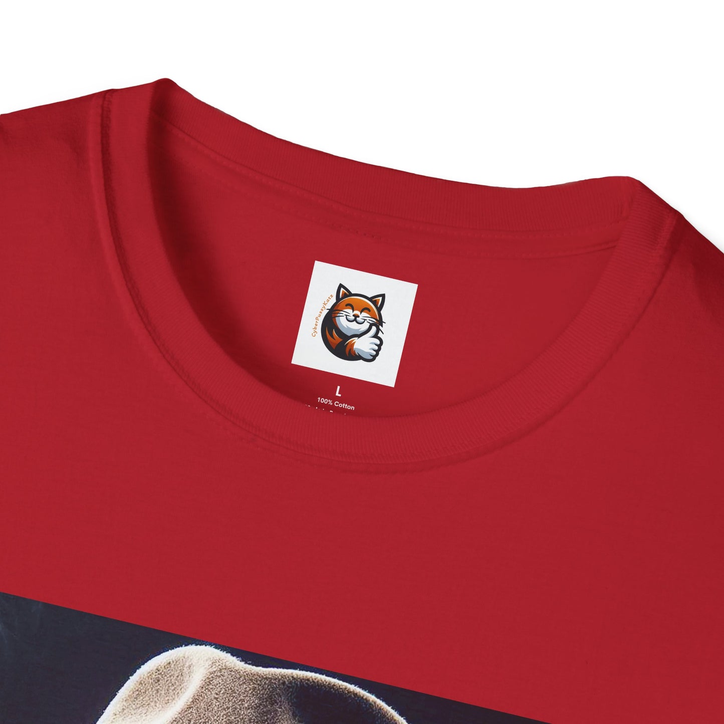 Russian Blue Cat  smoking and cigars T-Shirt