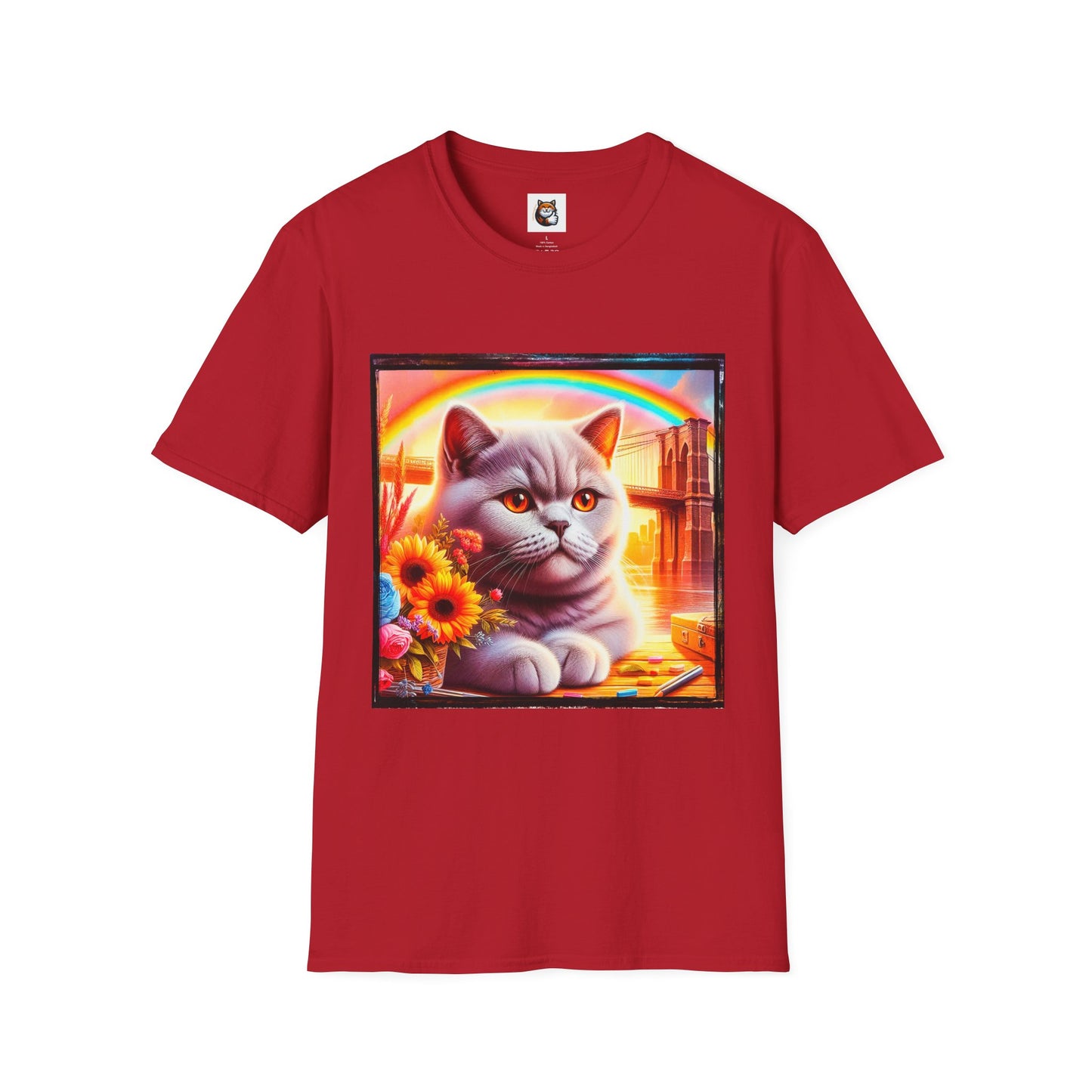 British Shorthair Unisex Softstyle T-Shirt