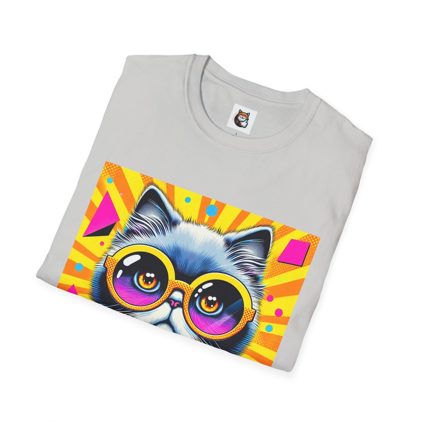 Persian Cat Unisex Softstyle T-Shirt