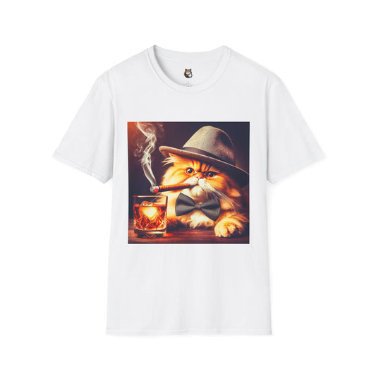 Persian Cat Unisex Softstyle T-Shirt