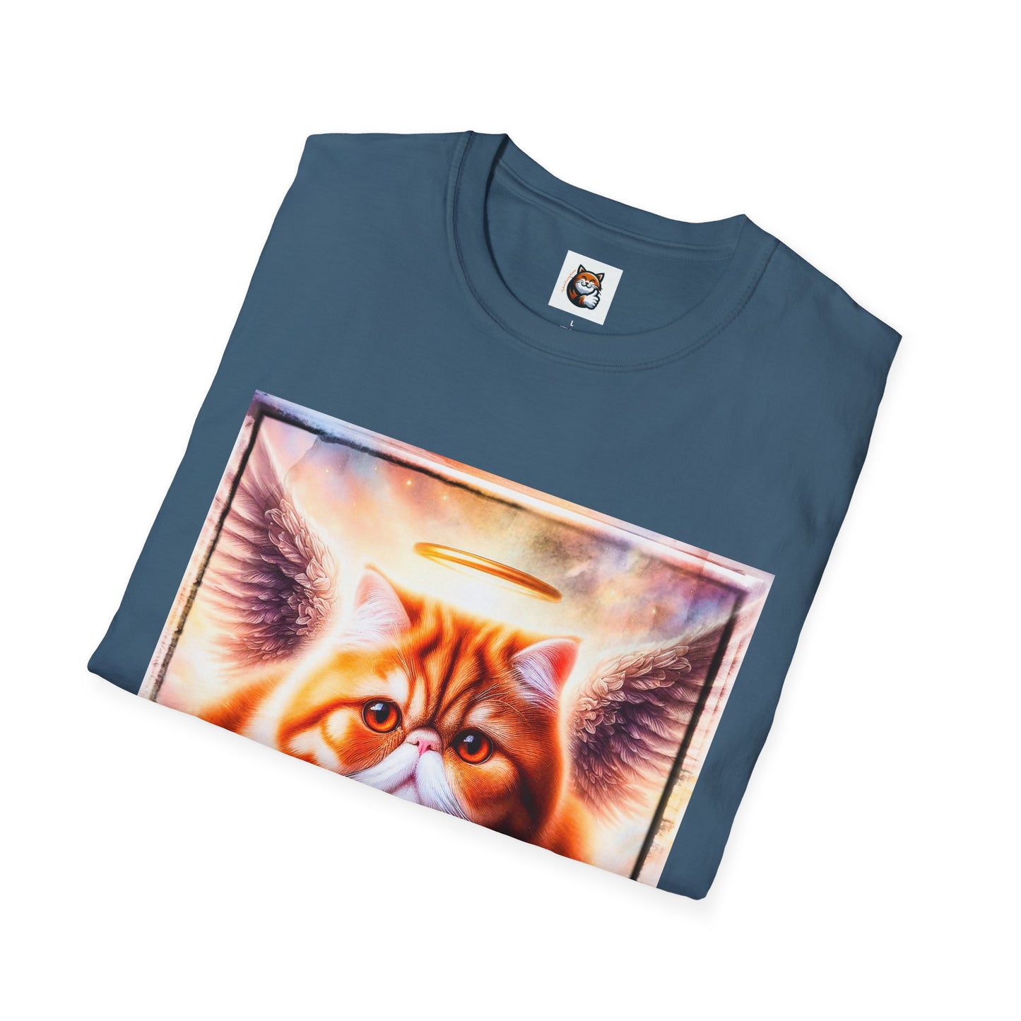 Exotic Shorthair Cat Unisex Softstyle T-Shirt