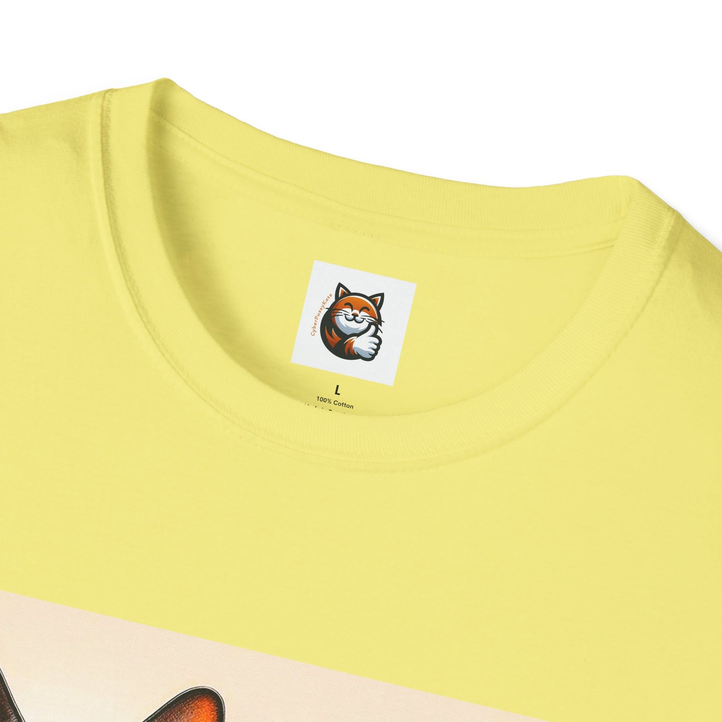 Wacky  Devon Rex Cool cats  Unisex Softstyle T-Shirt
