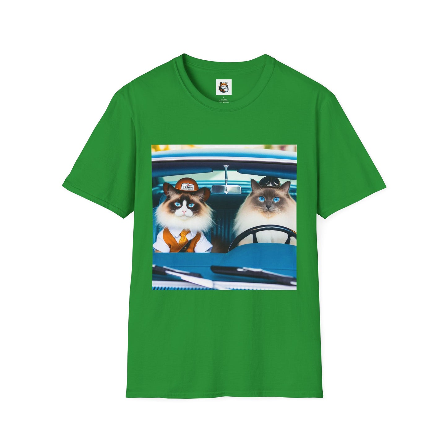Wacky Ragdoll fun couple driving T-Shirt