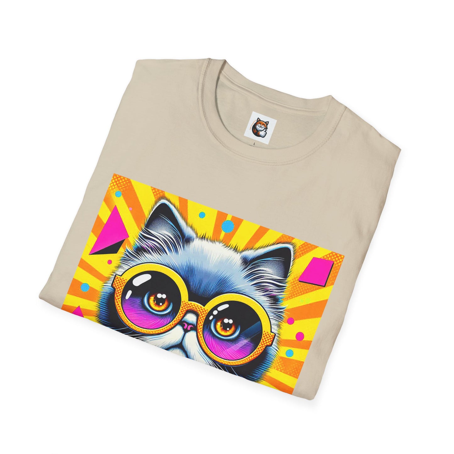 Persian Cat Unisex Softstyle T-Shirt