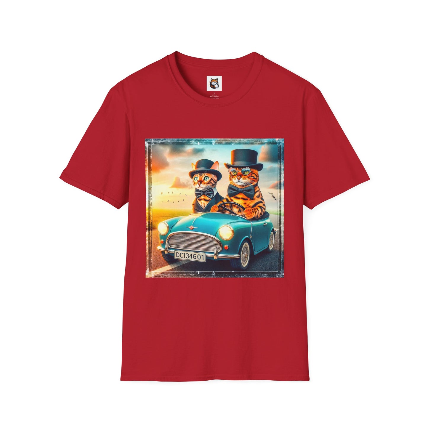Wacky Bengal Unisex Softstyle T-Shirt