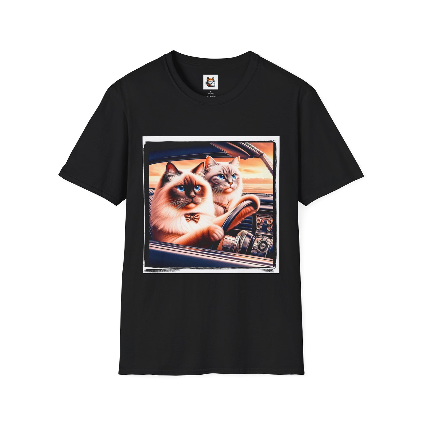 Wacky Birman Unisex Softstyle T-Shirt