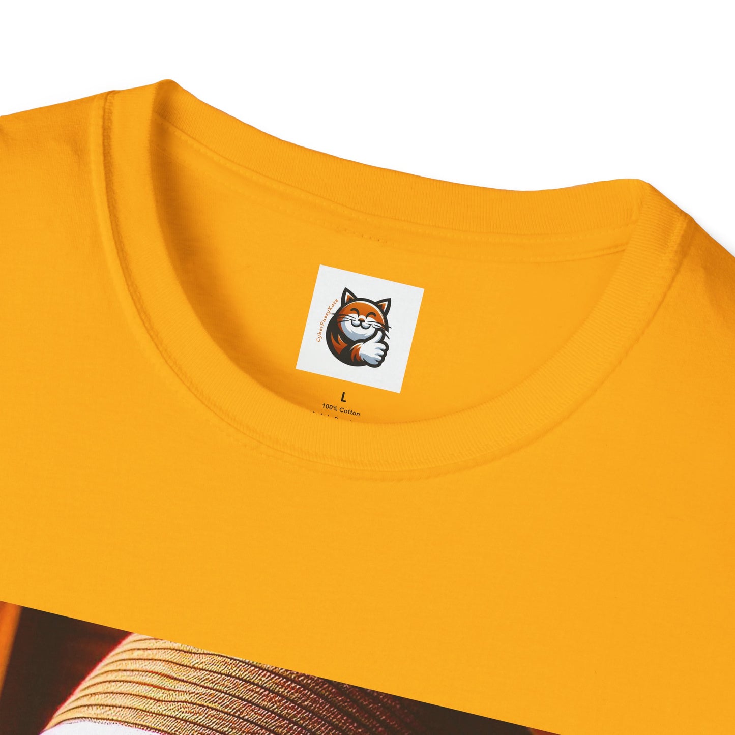 Russian Blue Cat hat and bow tie  T-Shirt