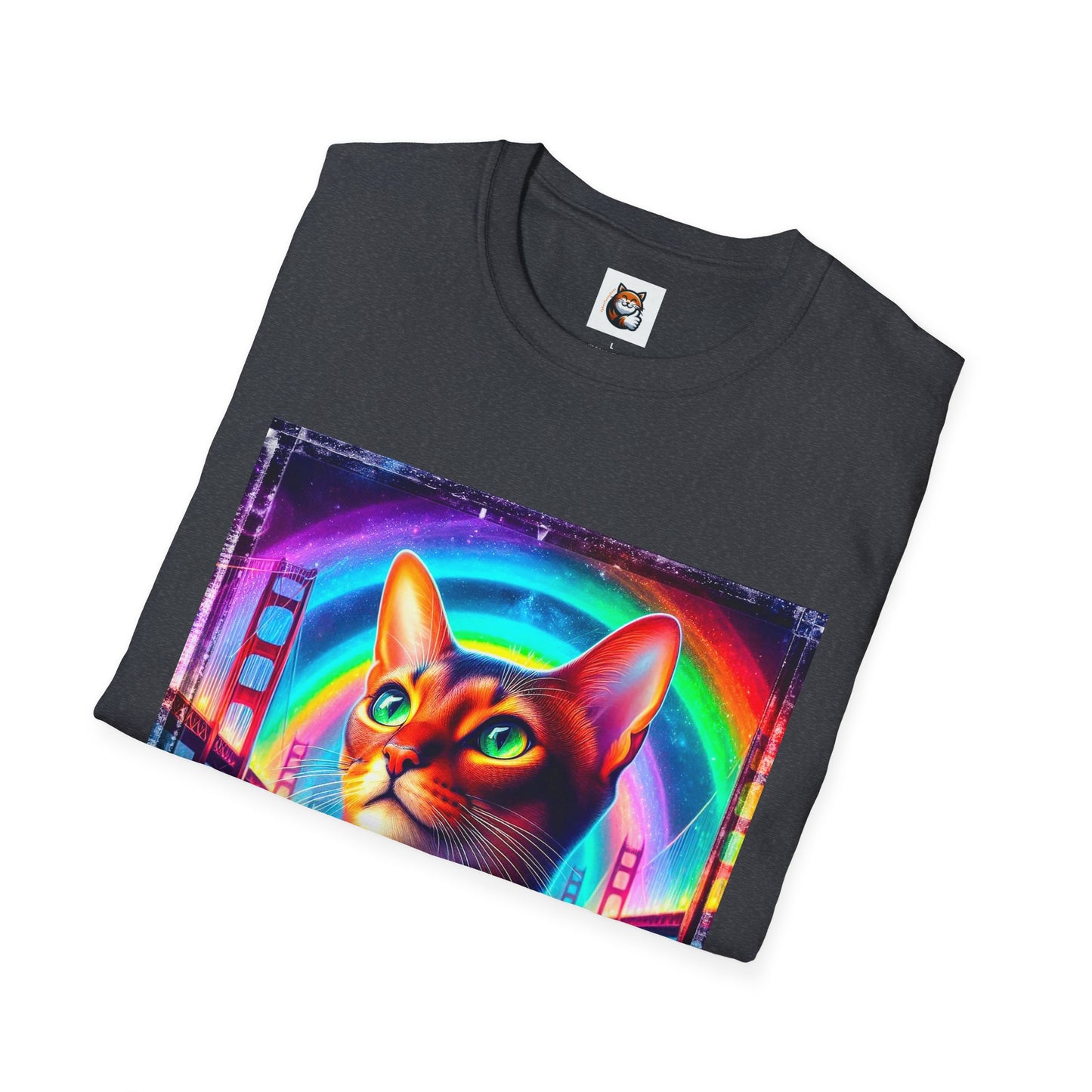 Abyssinian rainbow Softstyle T-Shirt