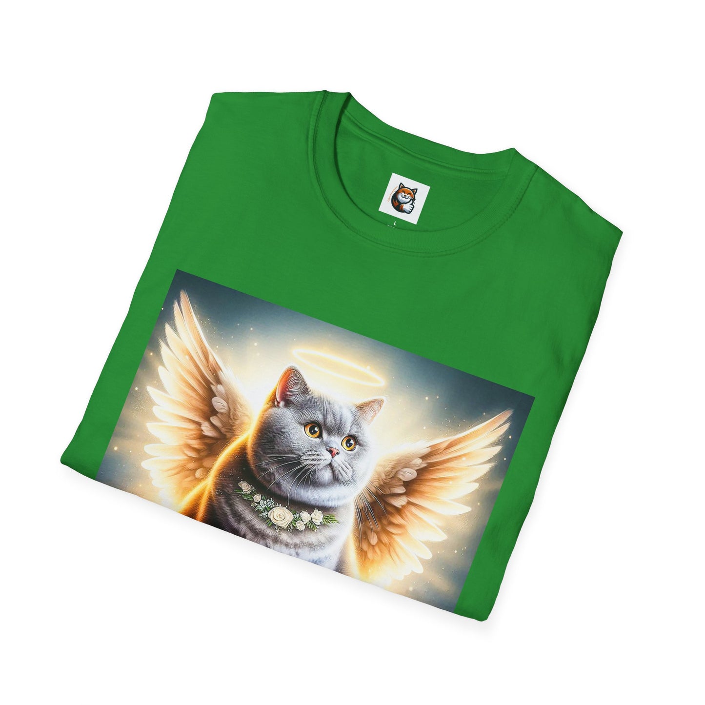 British Shorthair wings Softstyle T-Shirt