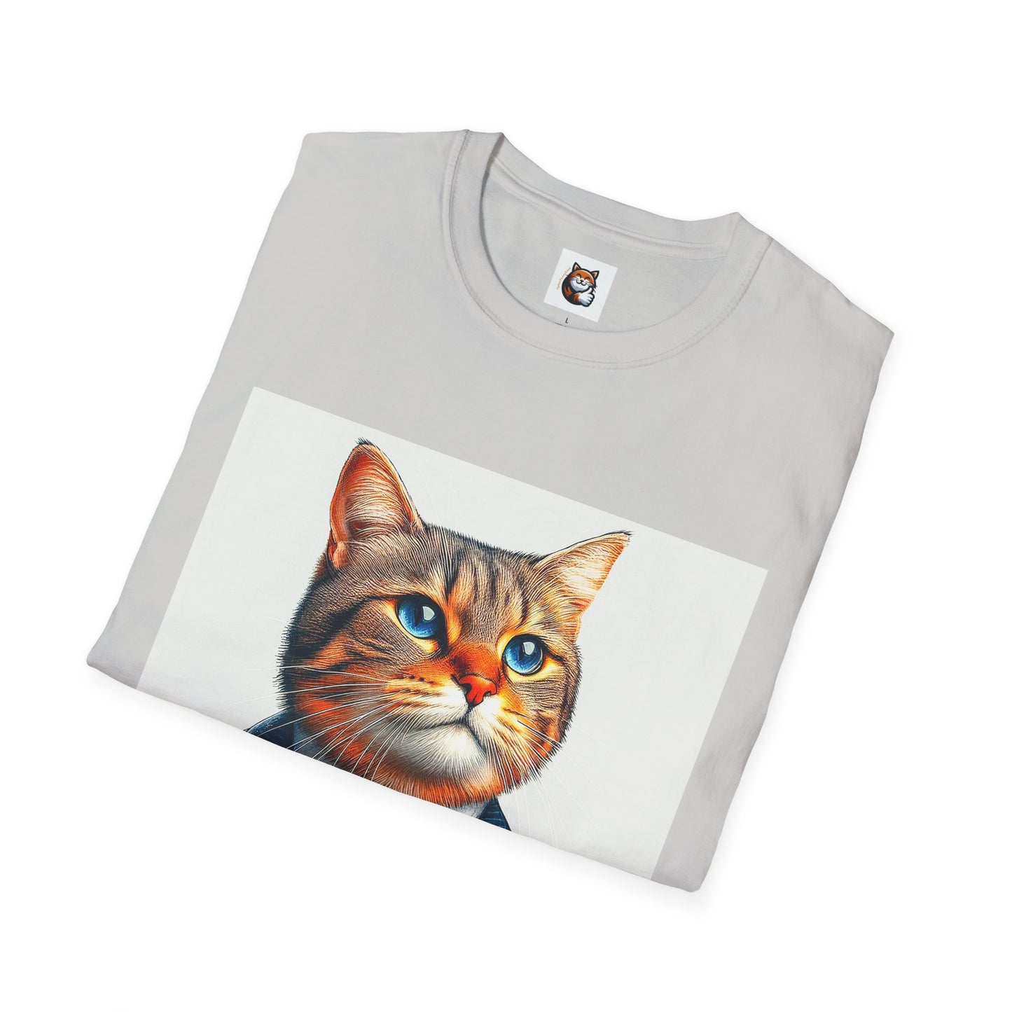 Domestic Cat Unisex Softstyle T-Shirt
