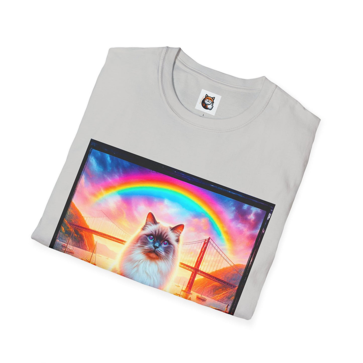 Birman rainbow bridge Softstyle T-Shirt