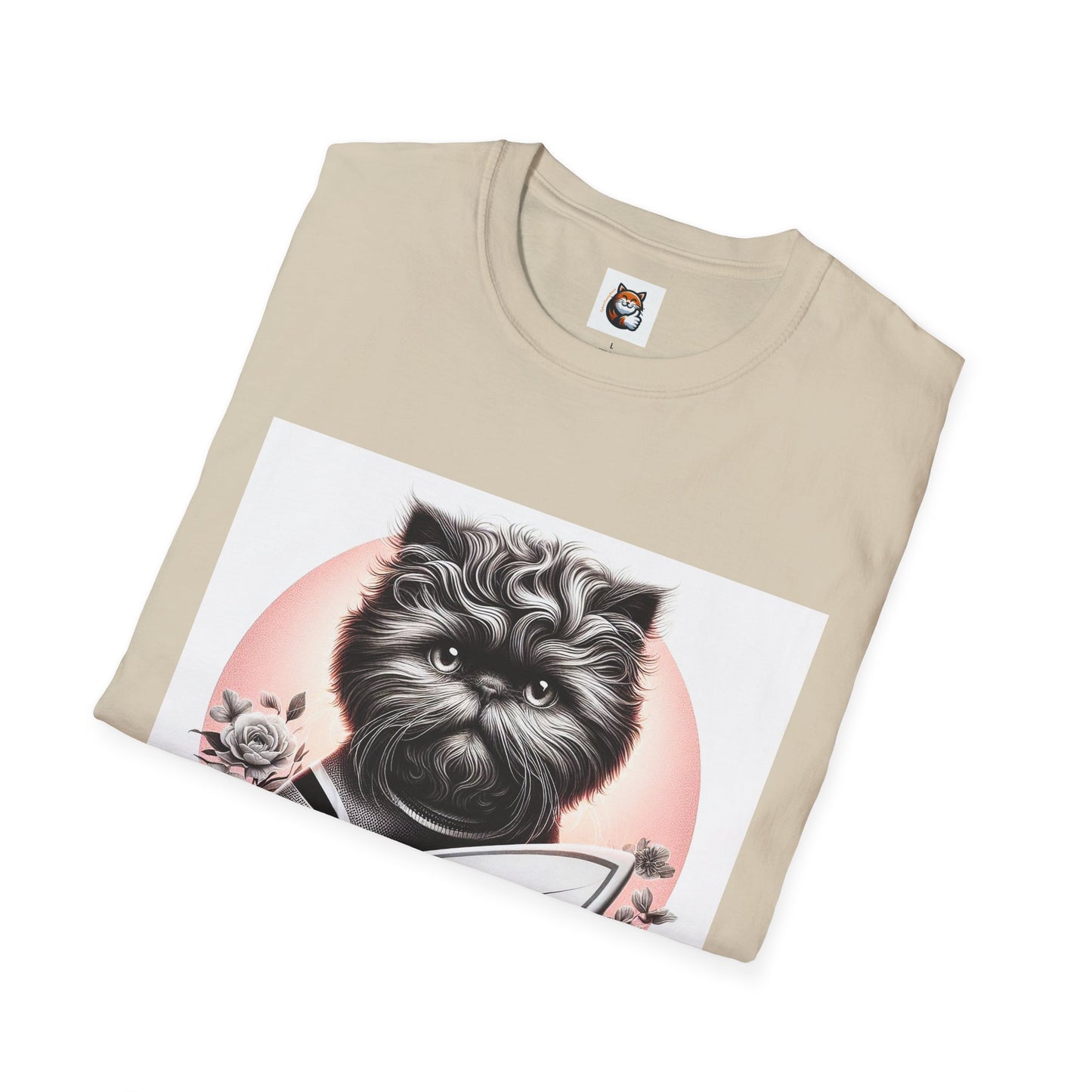 Selkirk Rex Cat T-Shirt fluffy surfer girl