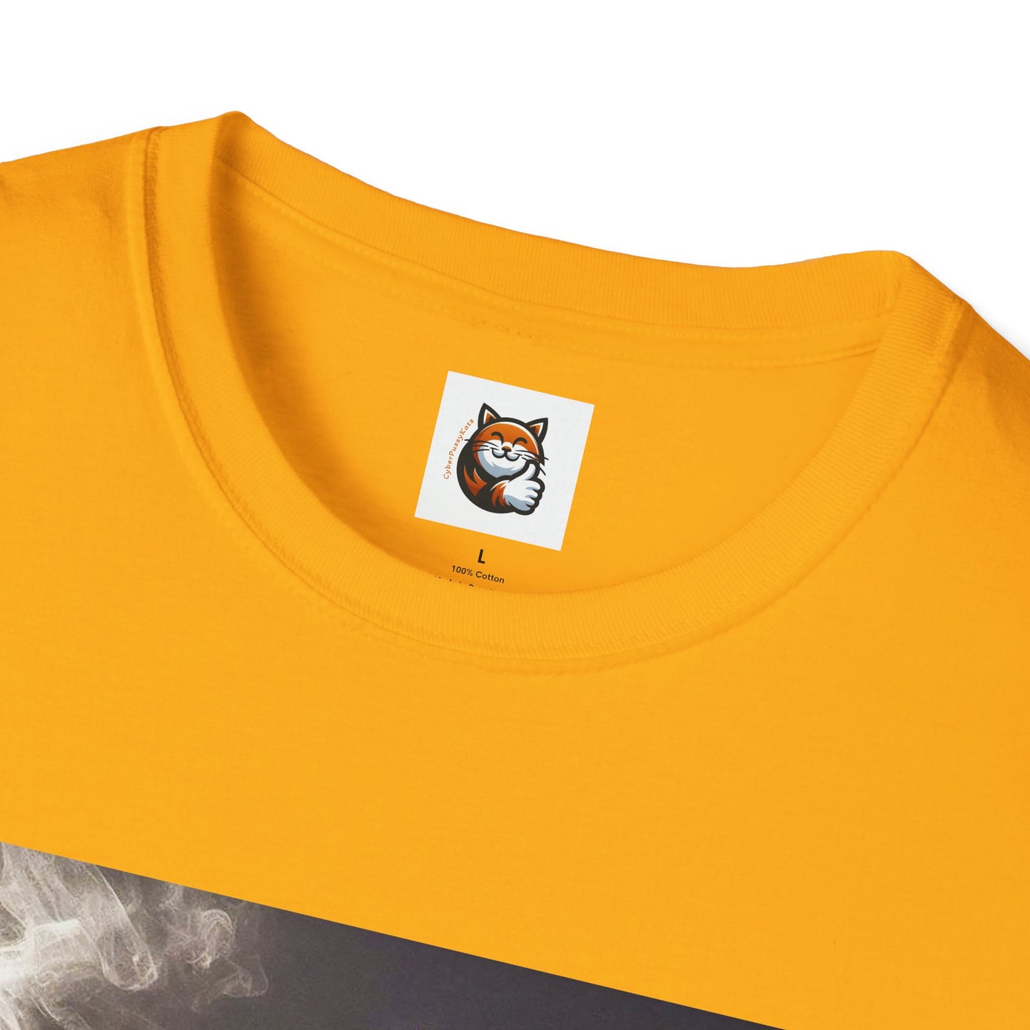 Russian Blue Cat Unisex Softstyle T-Shirt