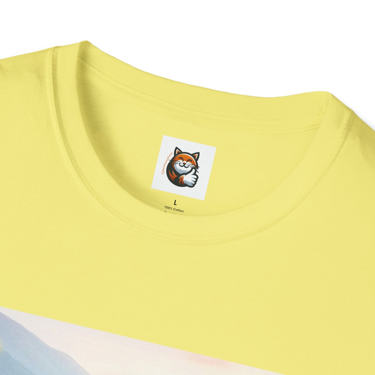 Wacky Norwegian Forest Cat Unisex Softstyle T-Shirt