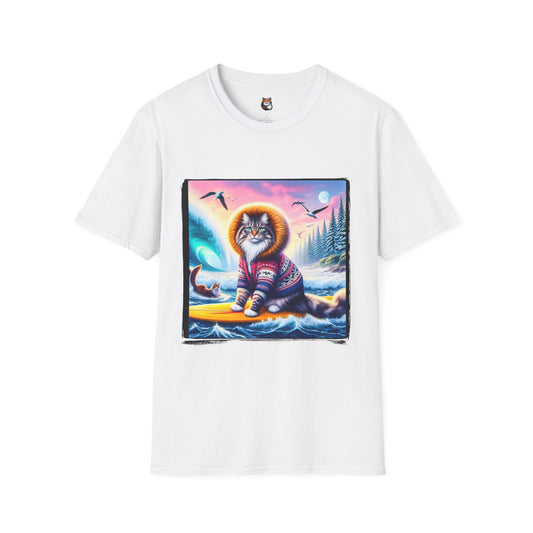 Norwegian Forest Cat Unisex Softstyle T-Shirt