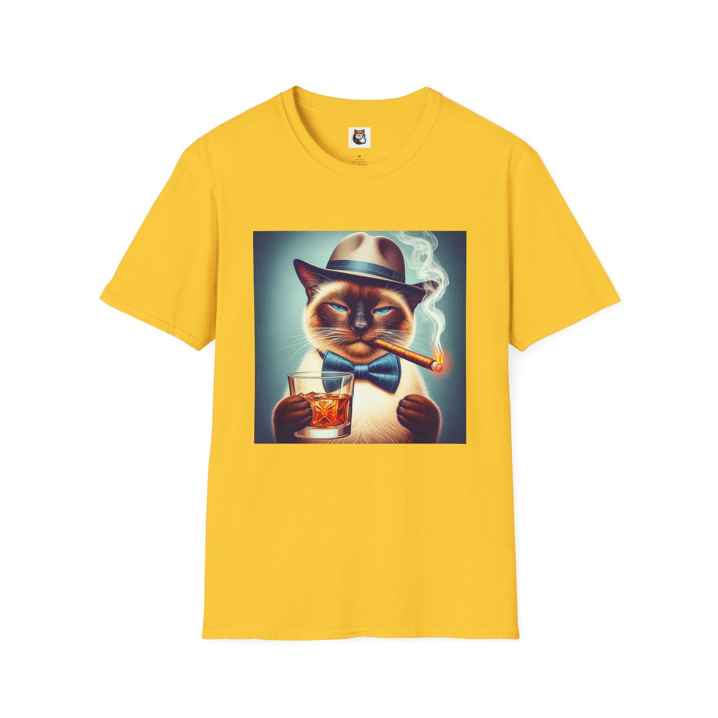 Siamese Cat smoking shirt