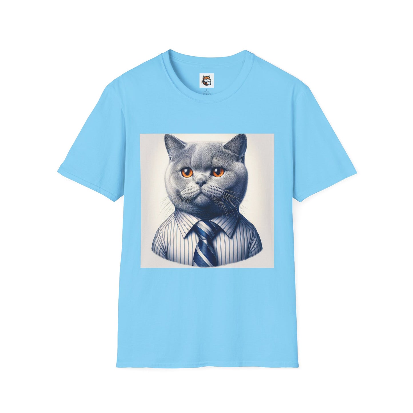 British Shorthair business professionals Softstyle T-Shirt