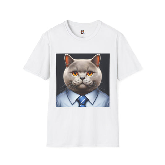 British Shorthair Unisex Softstyle T-Shirt