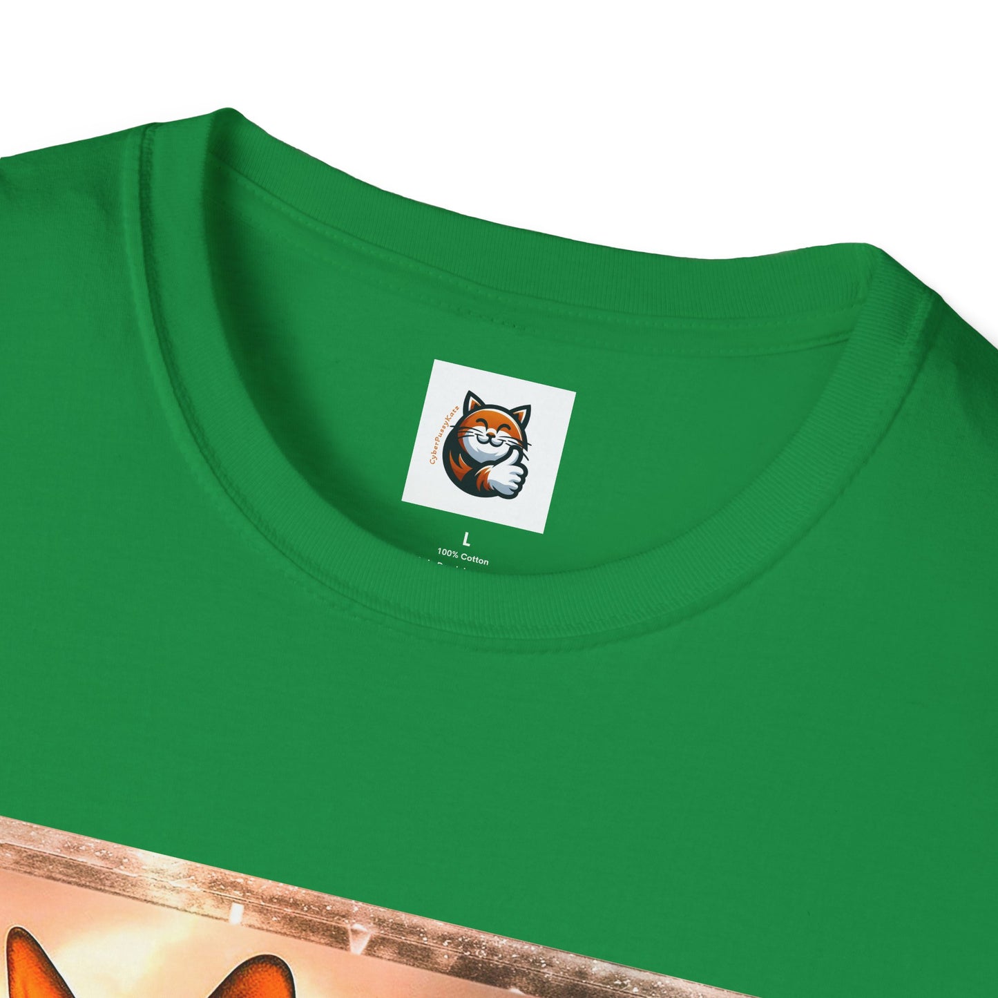 Wacky  Devon Rex Cat Unisex Softstyle T-Shirt