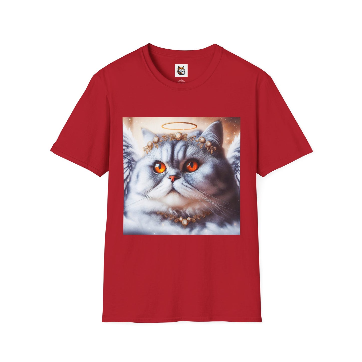 Selkirk Rex Cat T-Shirt heavenly Angel