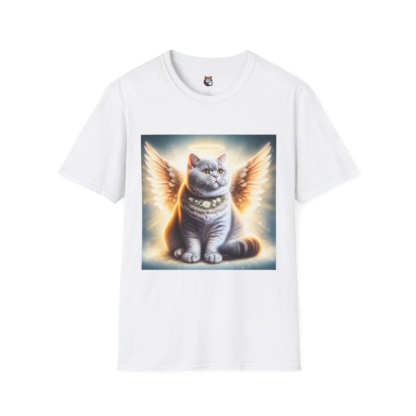 British Shorthair wings Softstyle T-Shirt