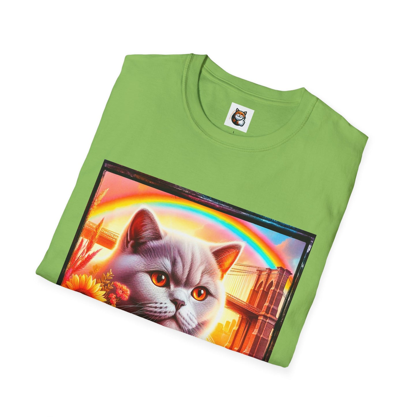 British Shorthair Unisex Softstyle T-Shirt