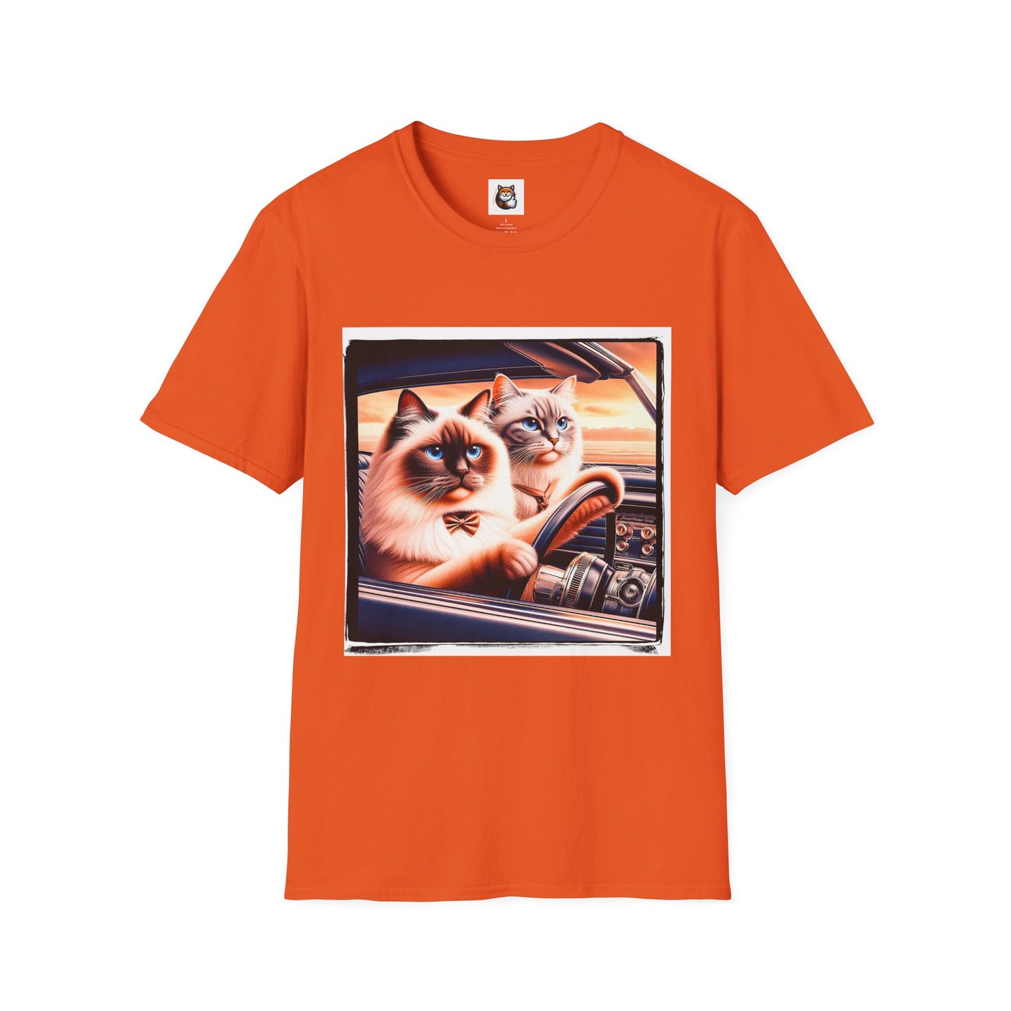 Wacky Birman Unisex Softstyle T-Shirt