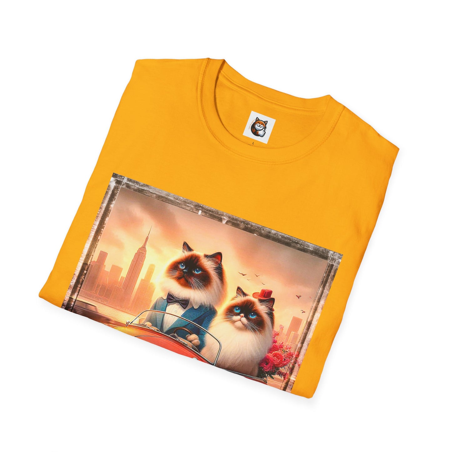 Wacky Birman tiny car Softstyle T-Shirt
