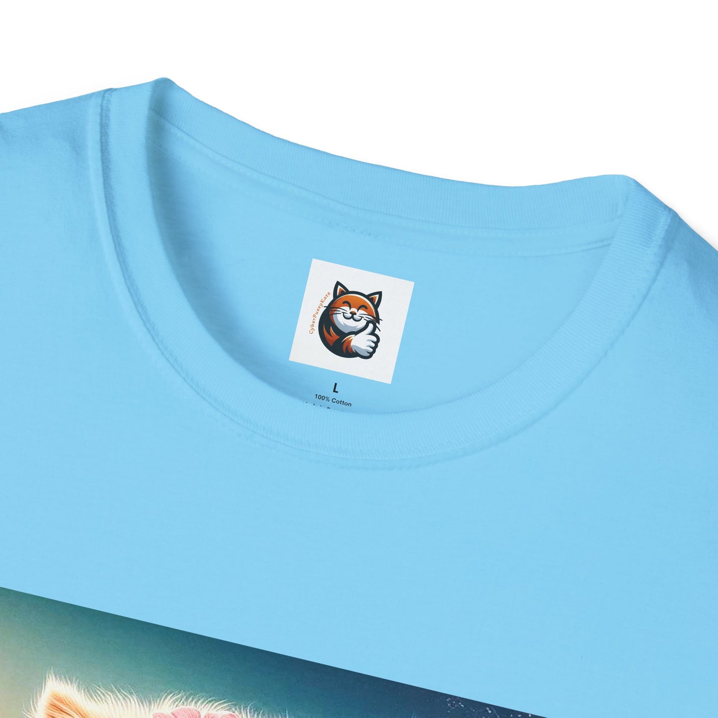 Selkirk Rex Cat T-Shirt beach babe