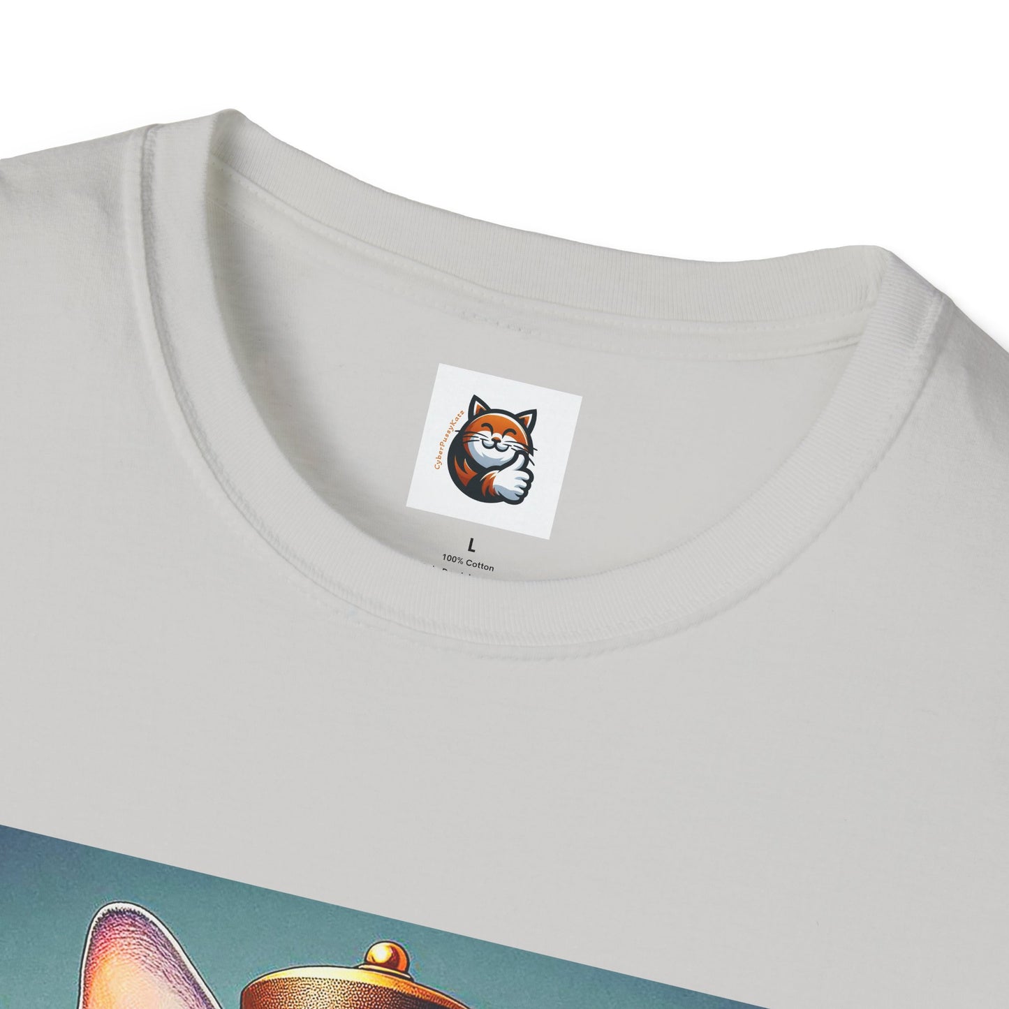 Devon Rex Cat Unisex Softstyle T-Shirt