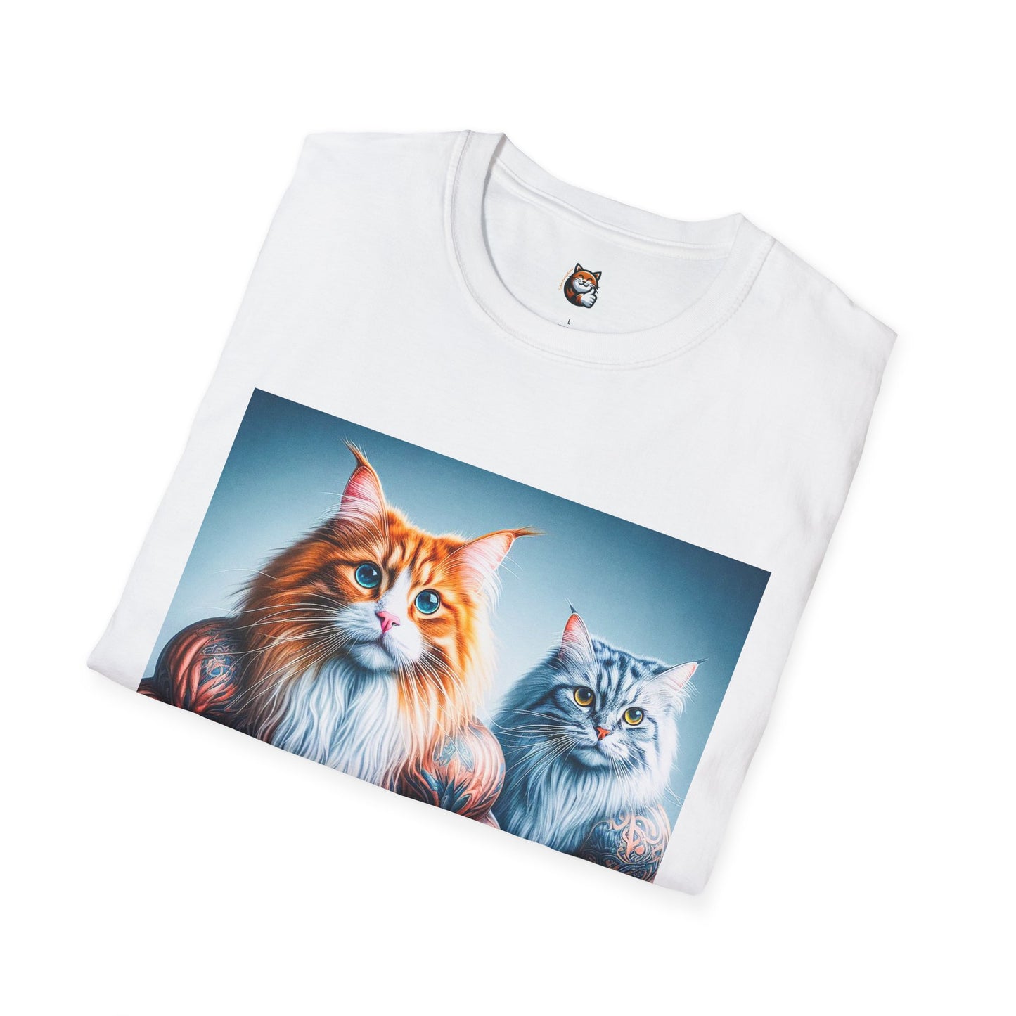 Norwegian Forest Cat Unisex Softstyle T-Shirt