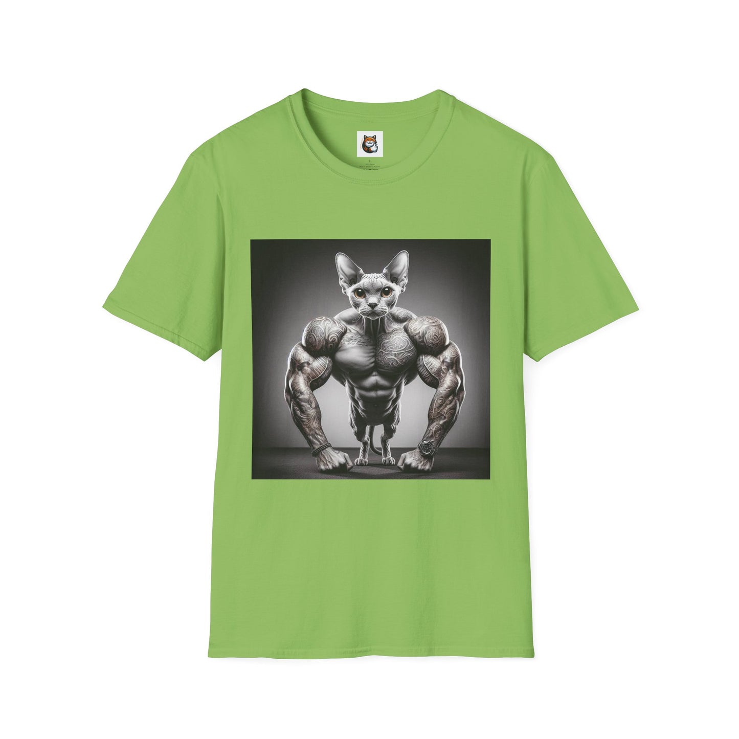 Devon Rex Cat Unisex Softstyle T-Shirt