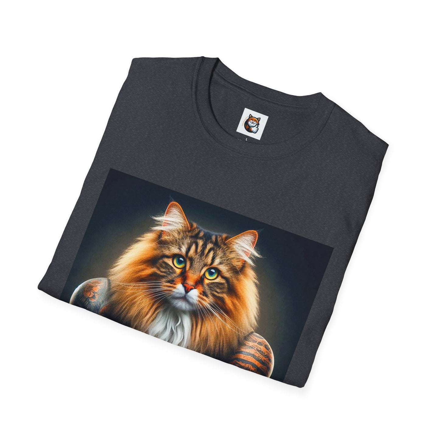 Norwegian Forest Cat Unisex Softstyle T-Shirt