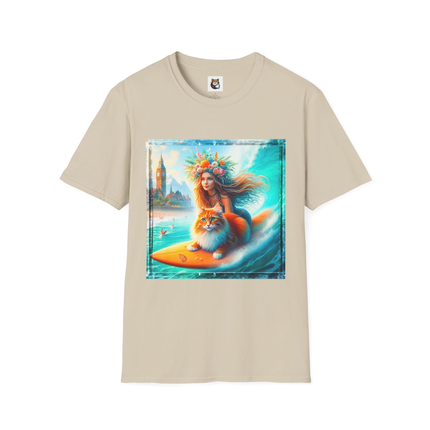 Norwegian Forest Cat Unisex Softstyle T-Shirt