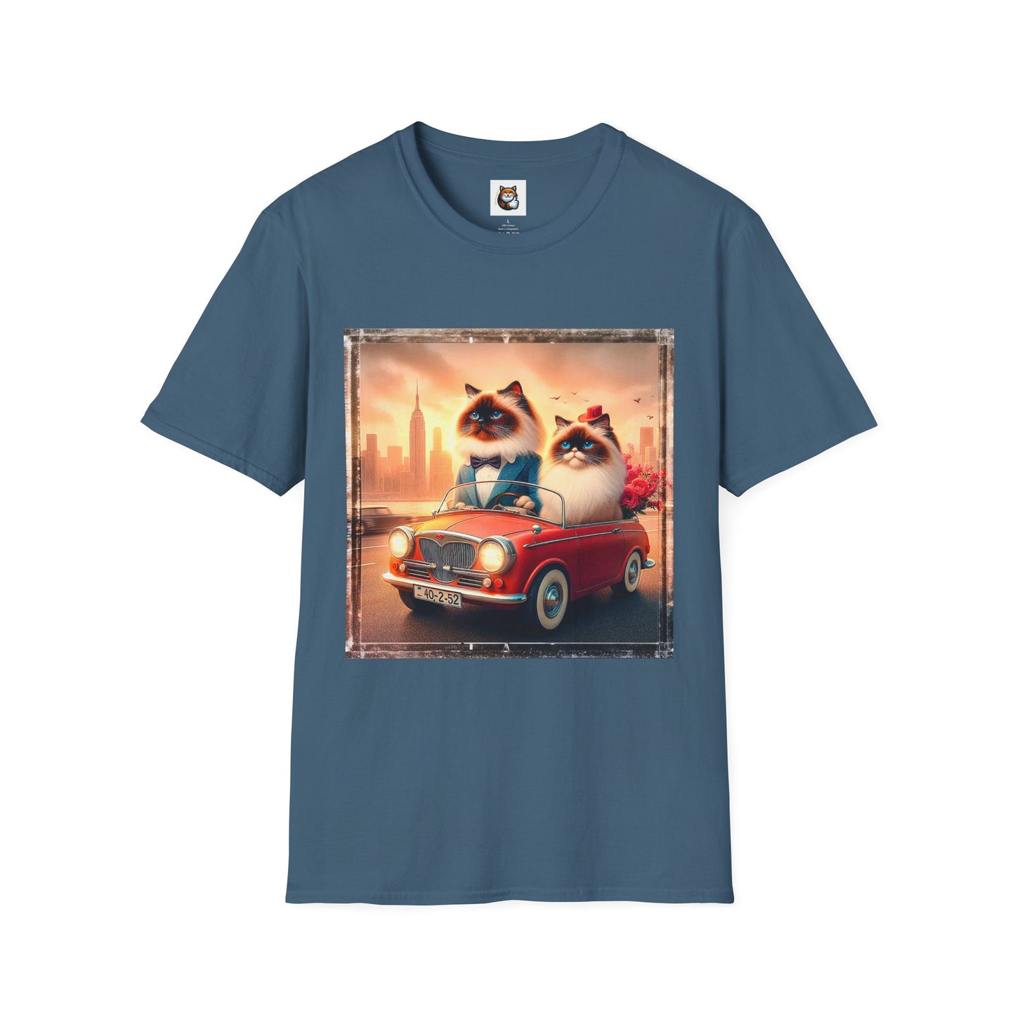 Wacky Birman tiny car Softstyle T-Shirt