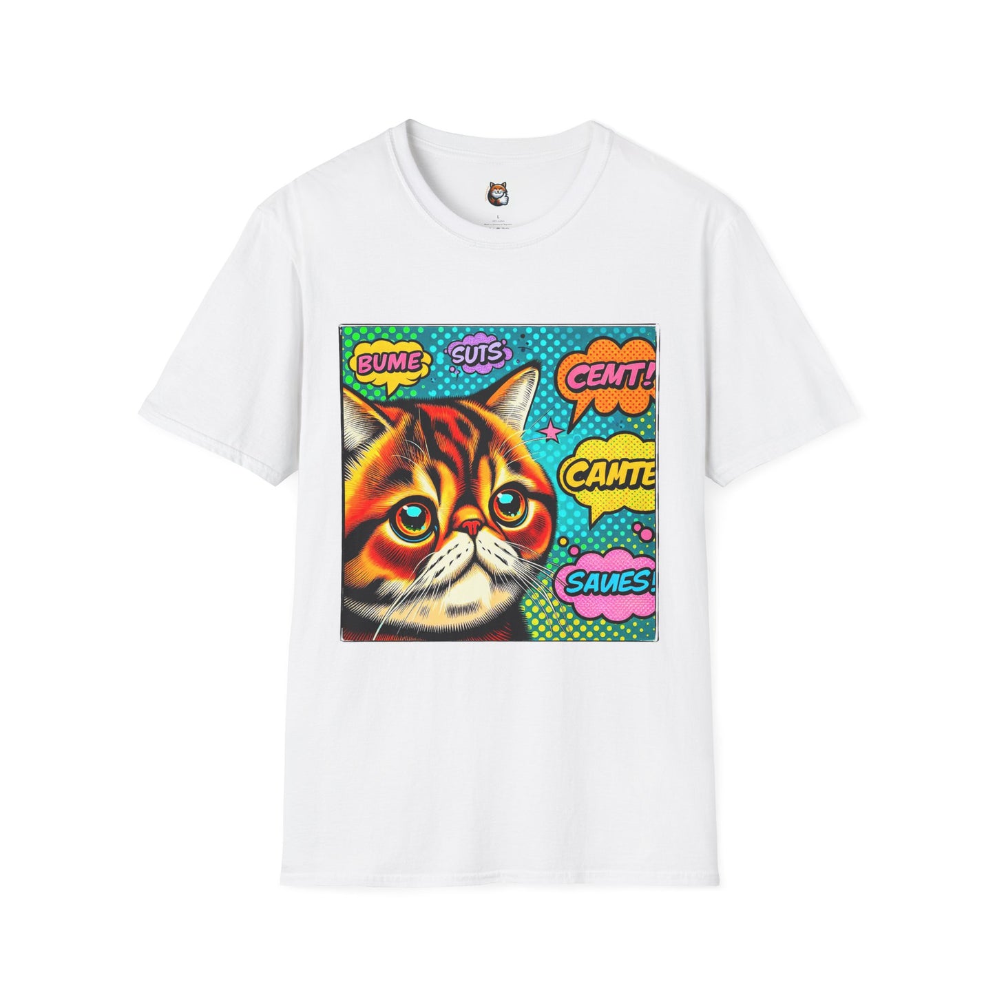 Exotic Shorthair Cat Unisex Softstyle T-Shirt