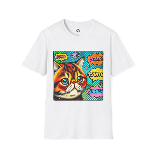 Exotic Shorthair Cat Unisex Softstyle T-Shirt