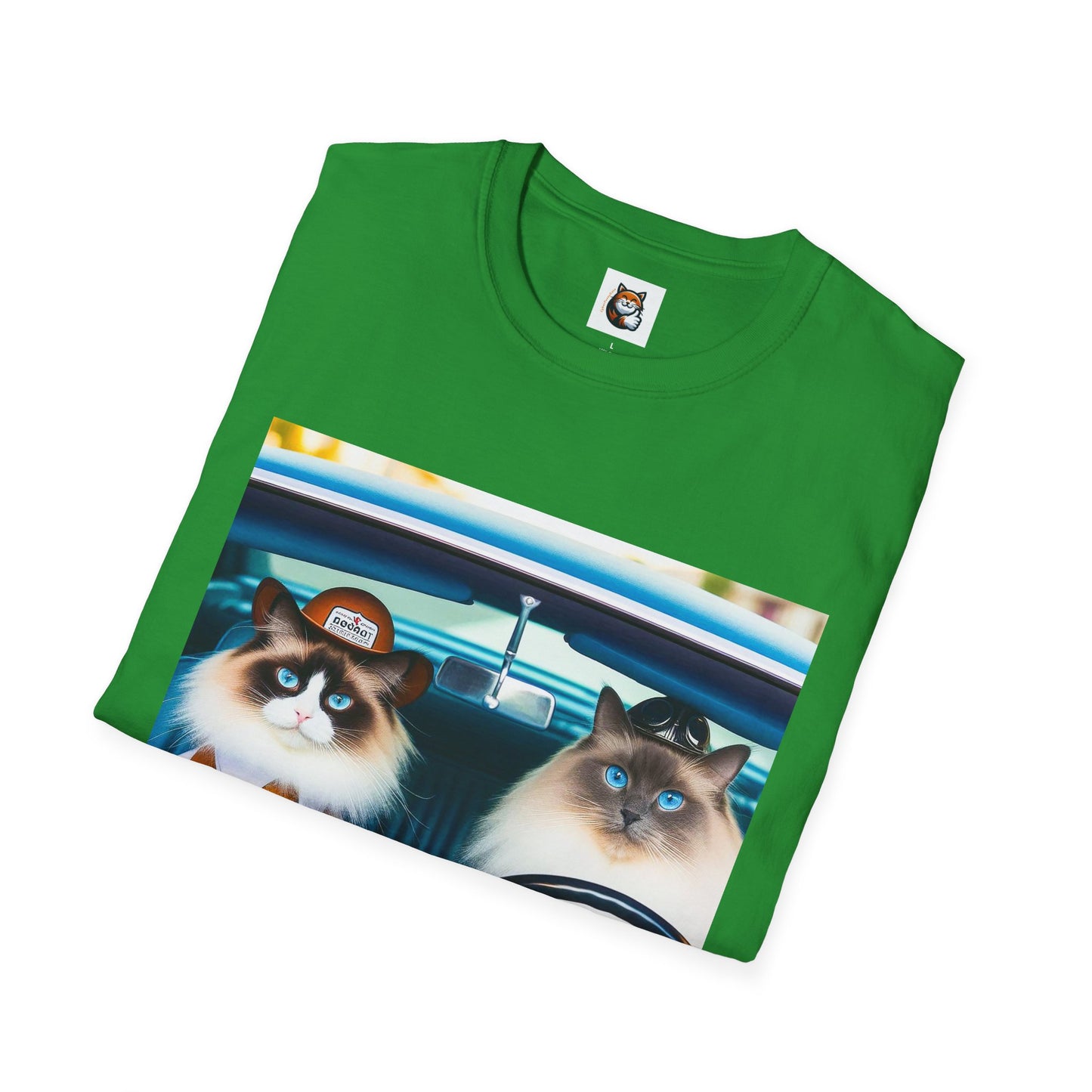 Wacky Ragdoll fun couple driving T-Shirt