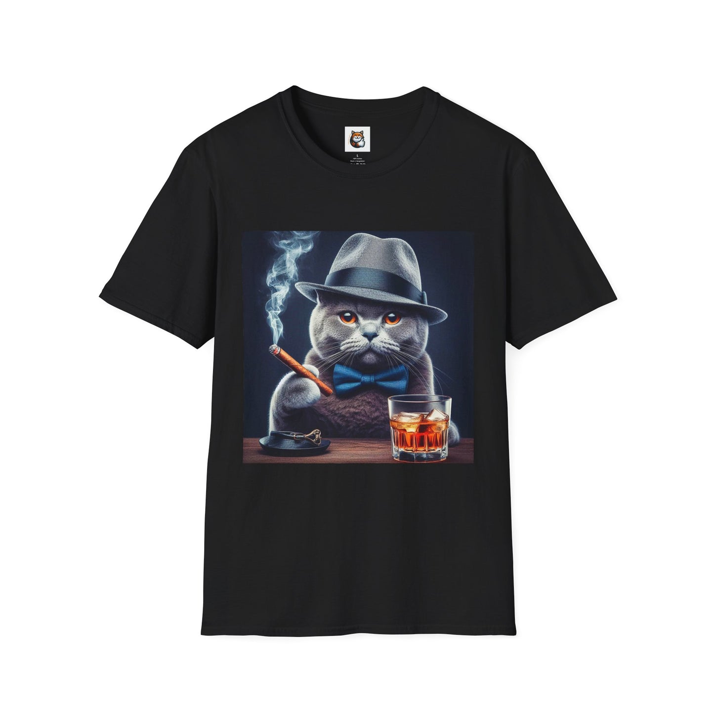 Russian Blue Cat cigars shirt