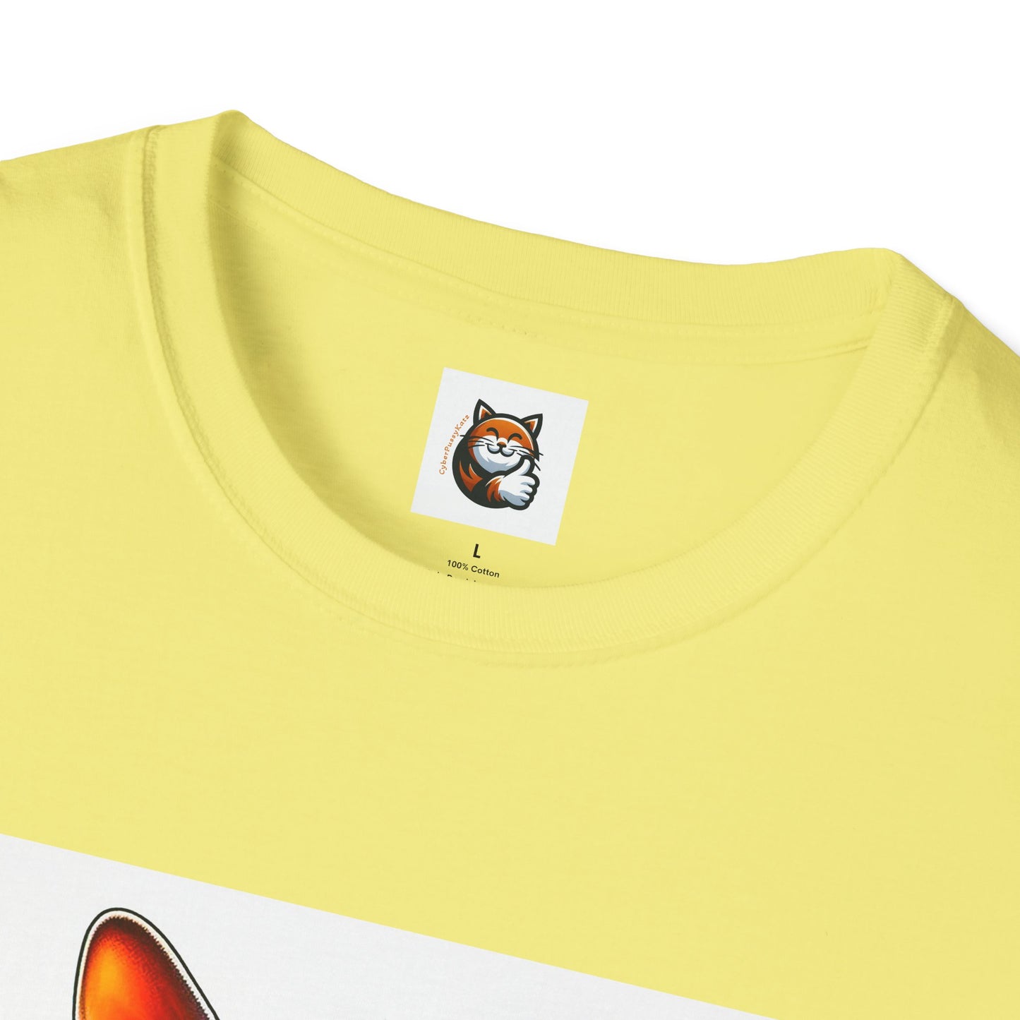 Devon Rex Cat Unisex Softstyle T-Shirt