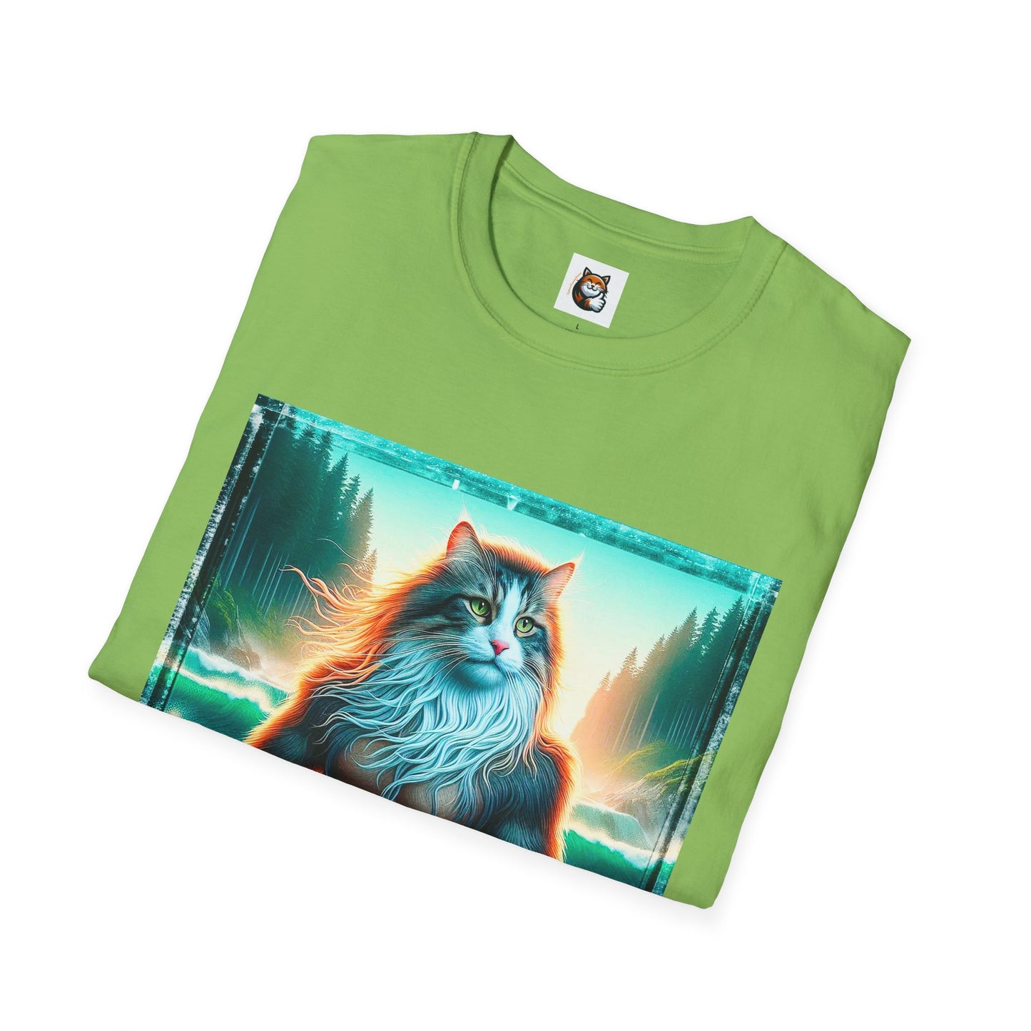 Norwegian Forest Cat Unisex Softstyle T-Shirt