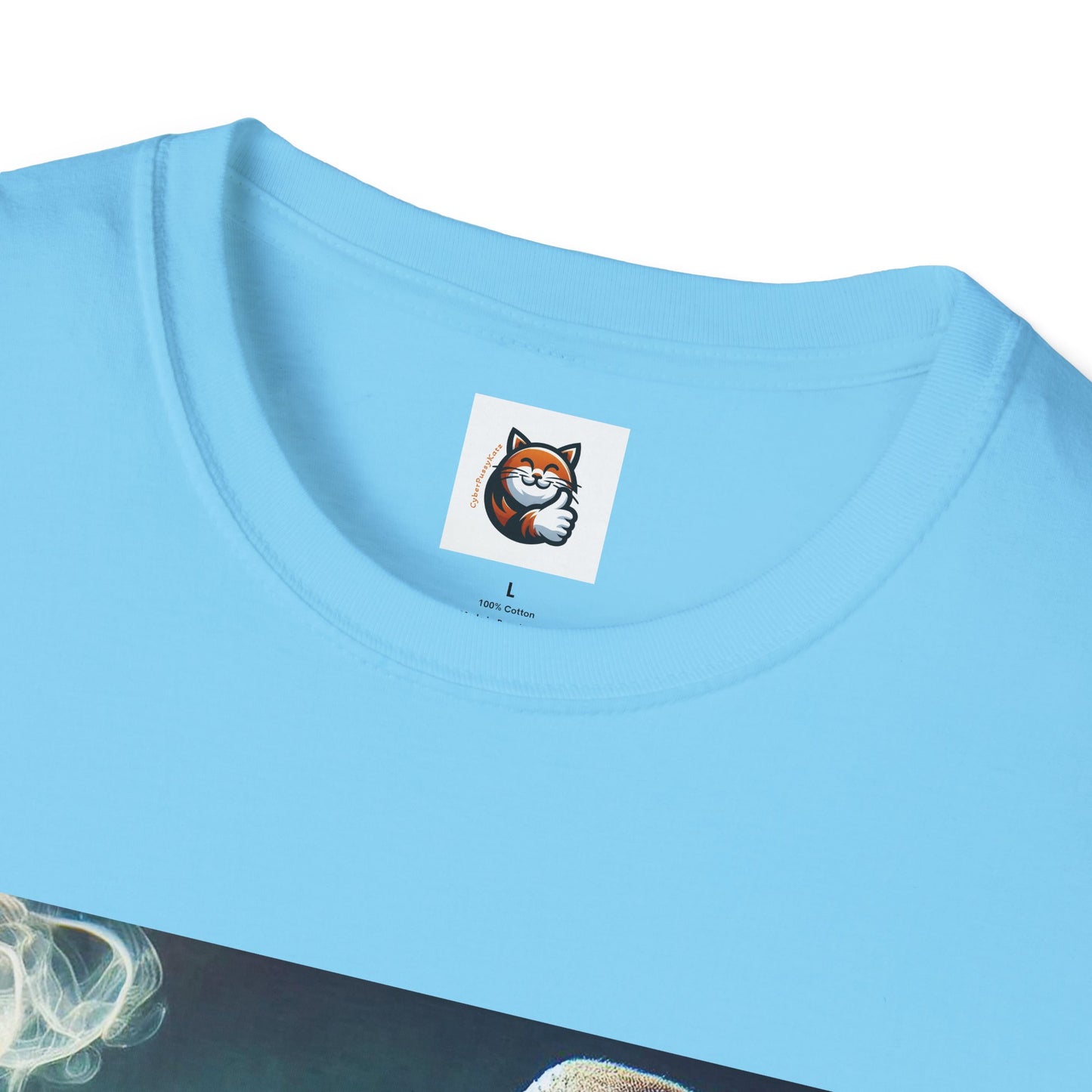 Selkirk Rex Cat T-Shirt cigars and whiskey