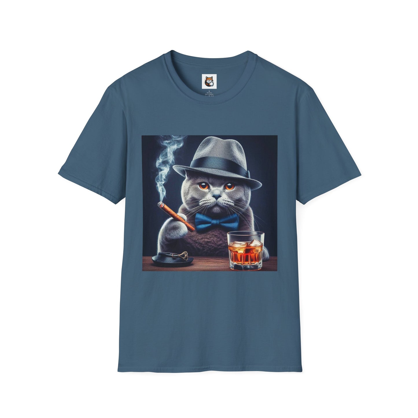 Russian Blue Cat cigars shirt