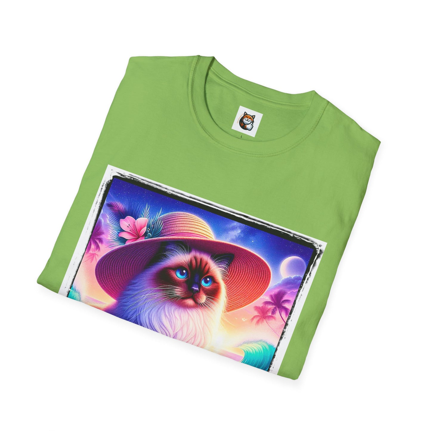 Birman rainbow Softstyle T-Shirt