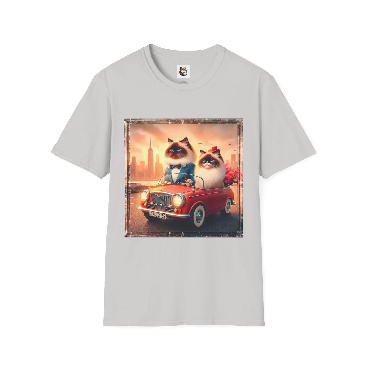 Wacky Birman tiny car Softstyle T-Shirt