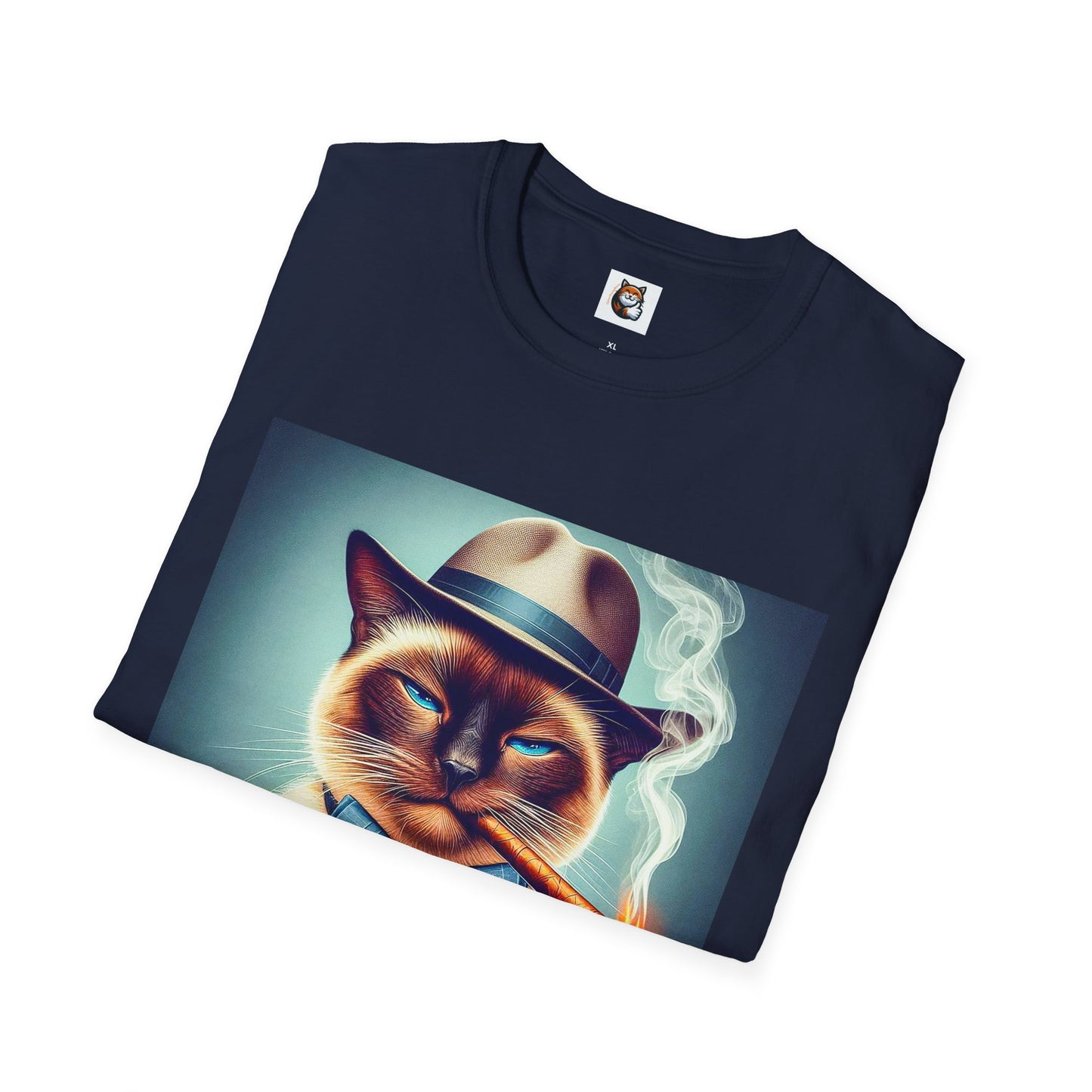 Siamese Cat smoking shirt