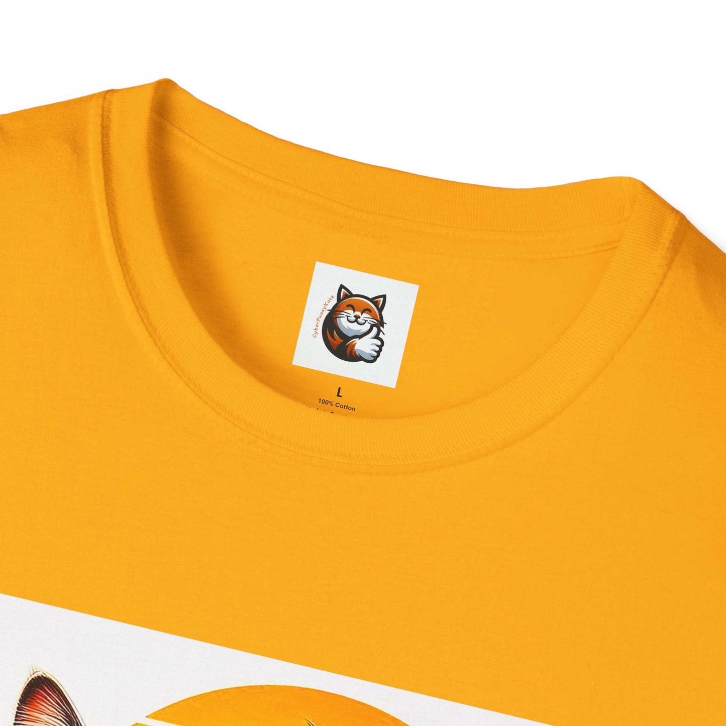 British Shorthair surfing Softstyle T-Shirt