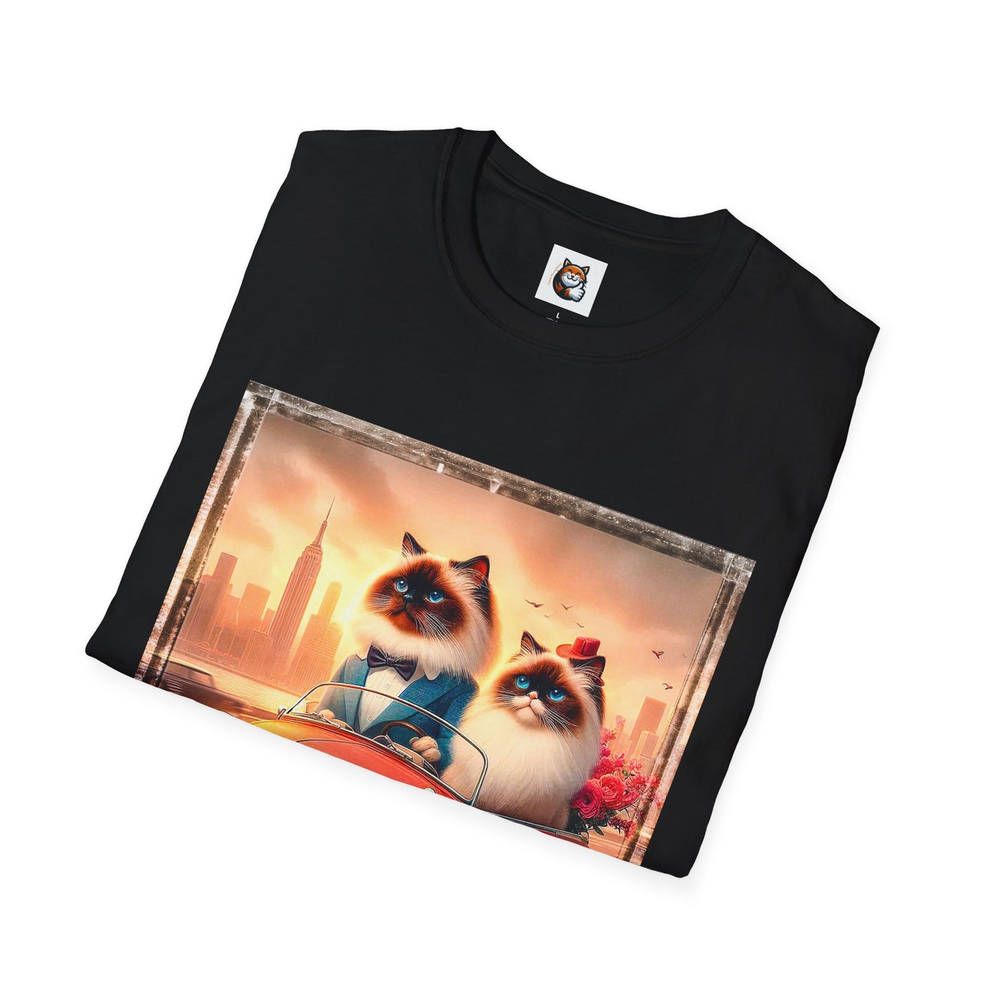 Wacky Birman tiny car Softstyle T-Shirt