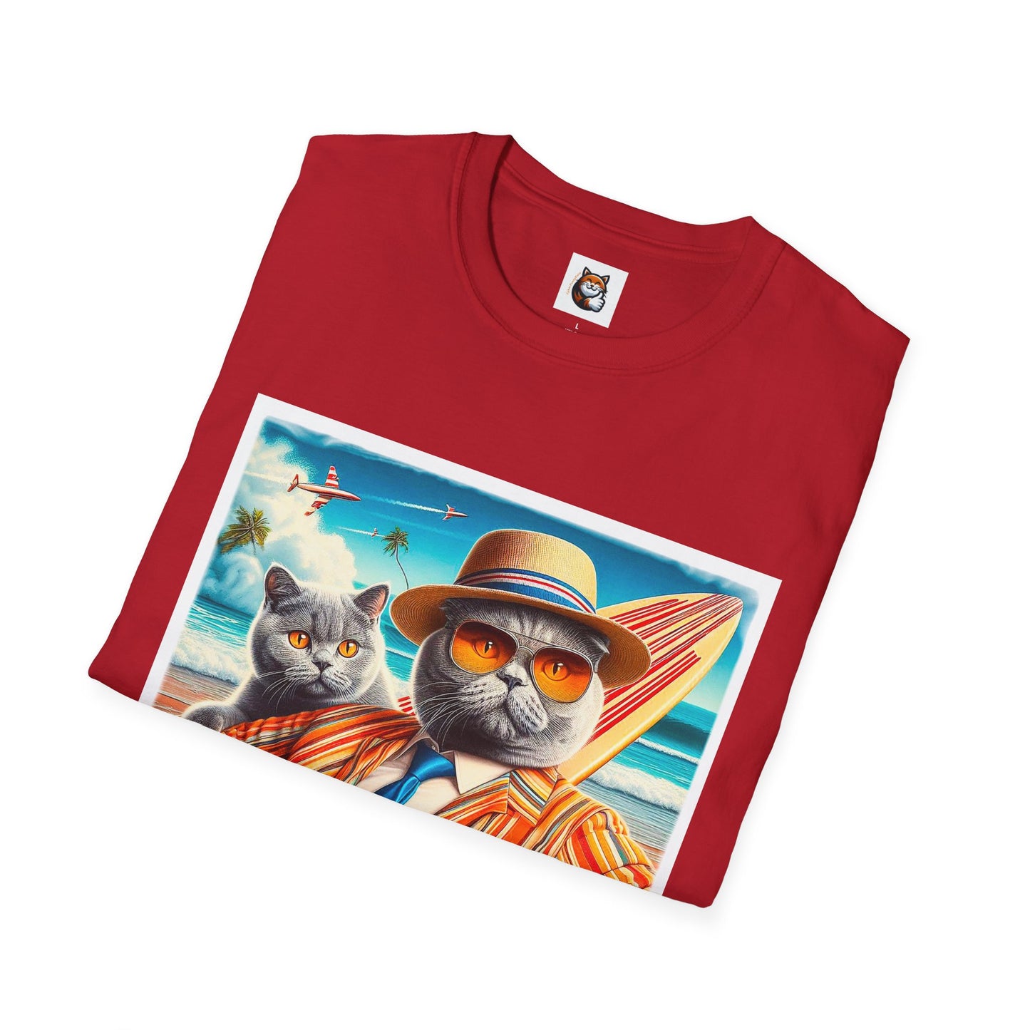British Shorthair man in suit Softstyle T-Shirt